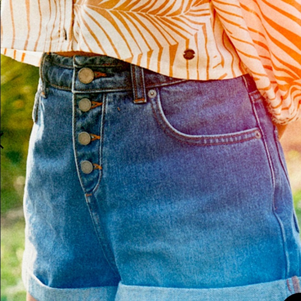 ROXY BLUE JEAN SHORTS